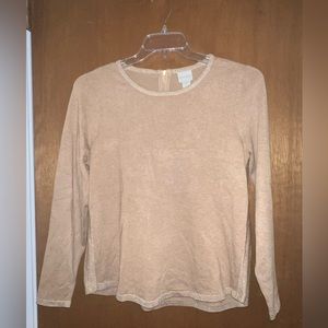 NWT Chico’s Zip Back Mindy Pullover Sweater - Size 1 (M)